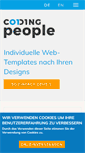 Mobile Screenshot of codingpeople.com